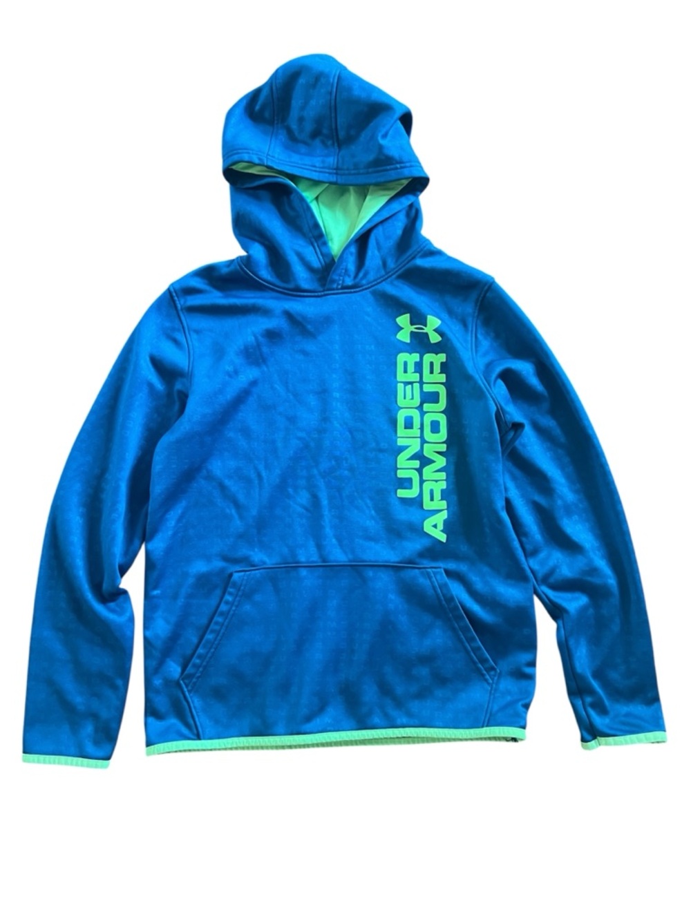 Under Armour Blue Fleece Pullover Size XL